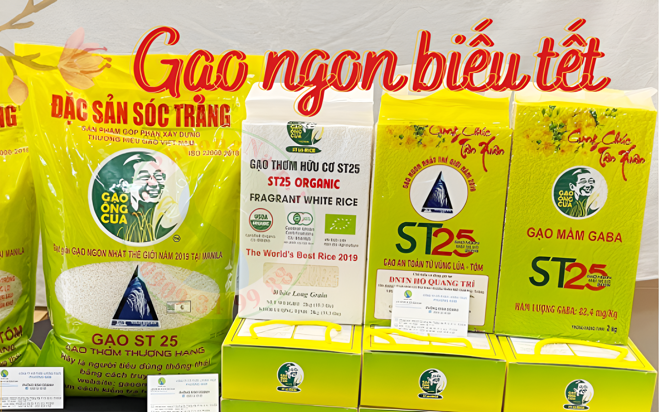 Gạo là món quà quen thuộc nhưng sẽ trở nên ý nghĩa hơn nếu được chọn đúng với người nhận.