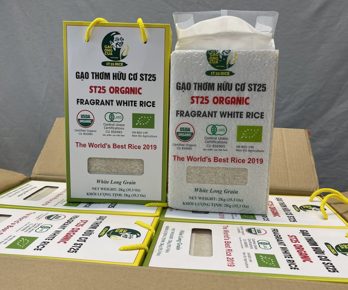 Gạo hữu cơ (Organic Rice): Xu hướng quà tặng của Tết hiện đại