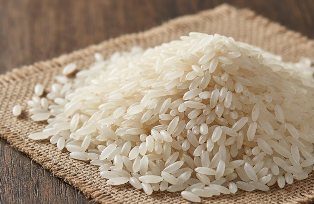 Gạo Japonica (gạo Nhật) có hạt tròn, cơm mềm và dẻo dính vừa phải.