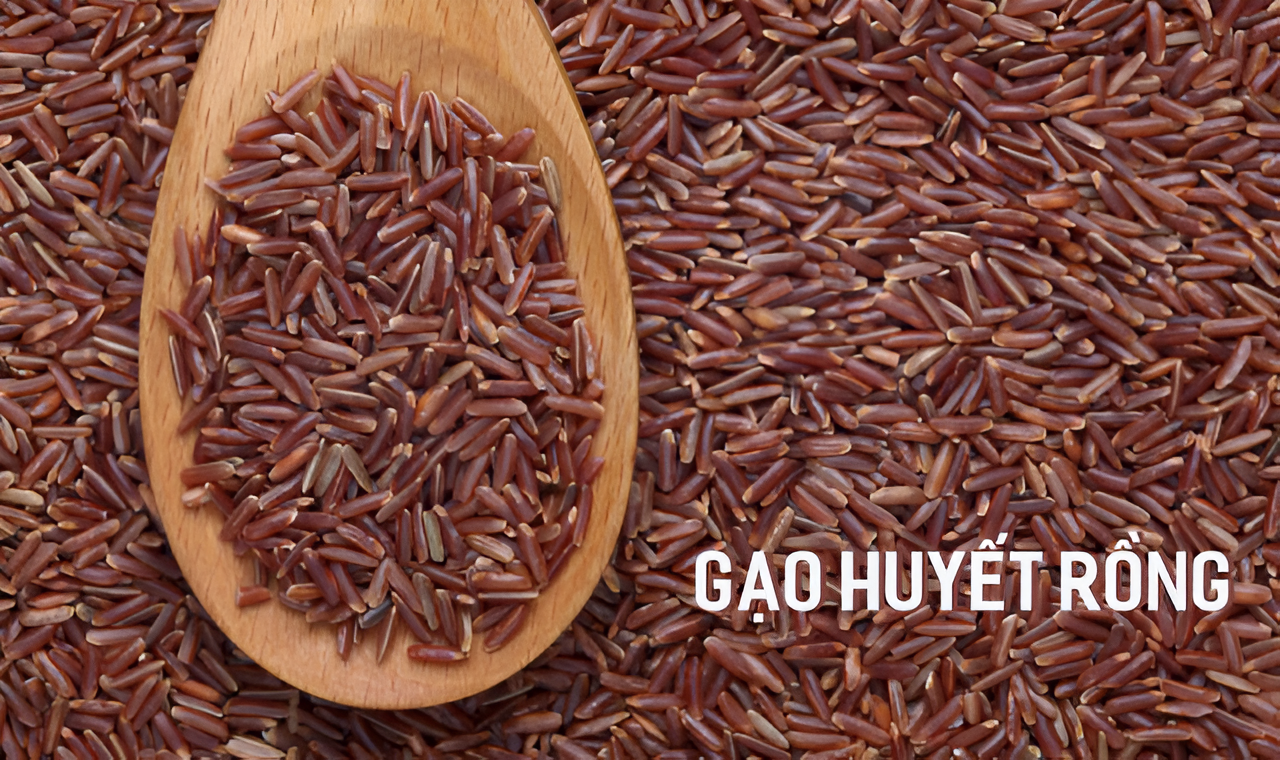 Gạo huyết rồng – giàu dinh dưỡng, tốt cho máu và tim mạch