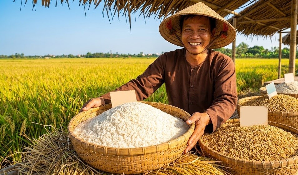 Có thời điểm giá gạo xuất khẩu của Việt Nam vươn lên nhóm cao nhất thế giới